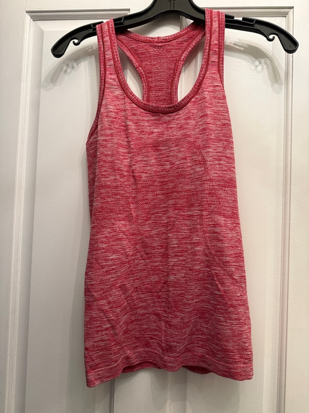 lululemon athletica Heathered Pink Racerback Tank